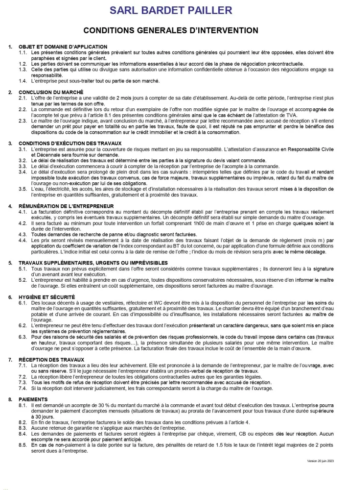 condition intervention